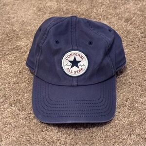 Converse All Star Hat Cap Adult Blue Adjustable Strap Embroidered Logo